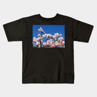 Magnolia Alexandrina Flowers Kids T-Shirt